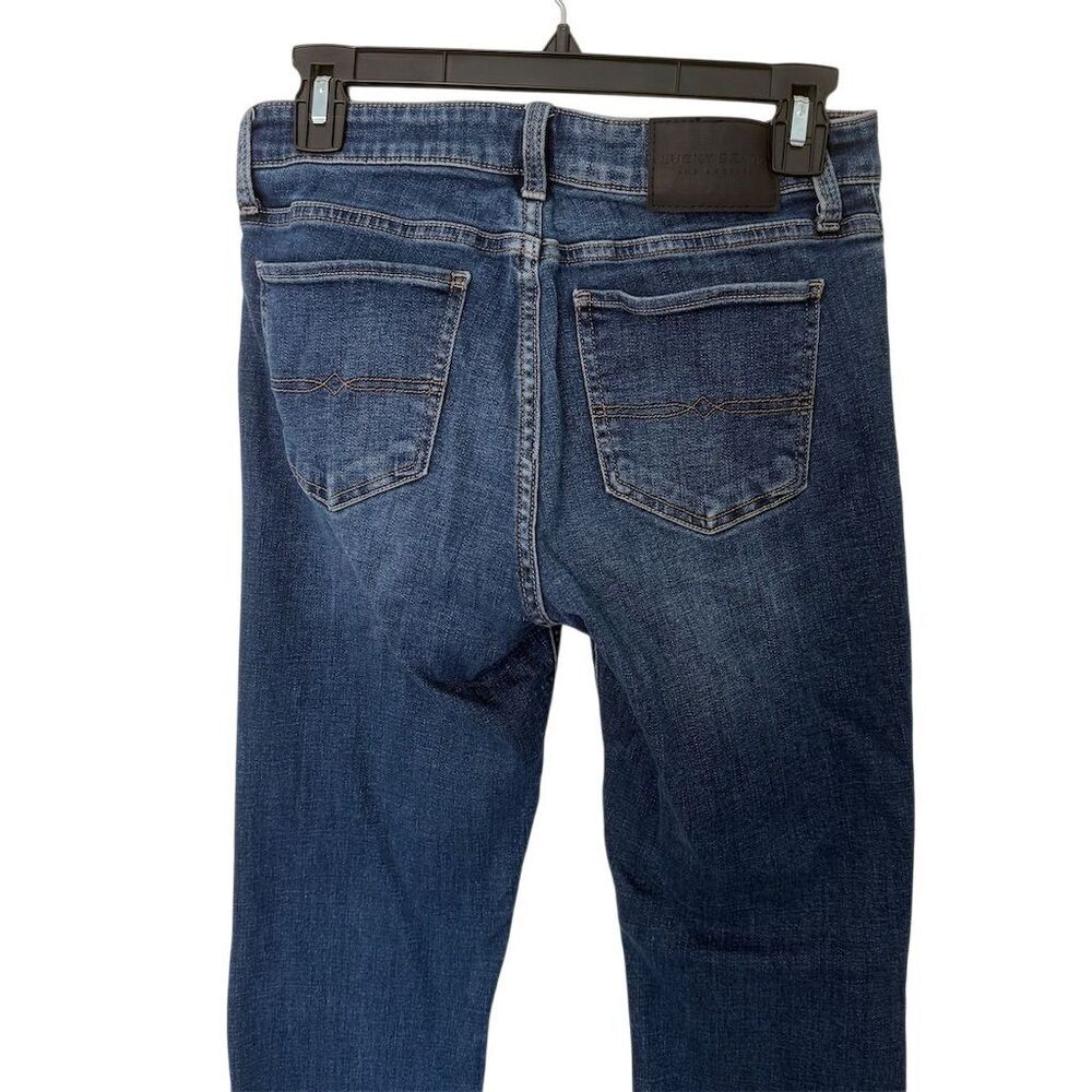 Lucky Brand Women's Bootcut Jeans Size 8 Blue Dark Wash Denim - Picture 4 of 6
